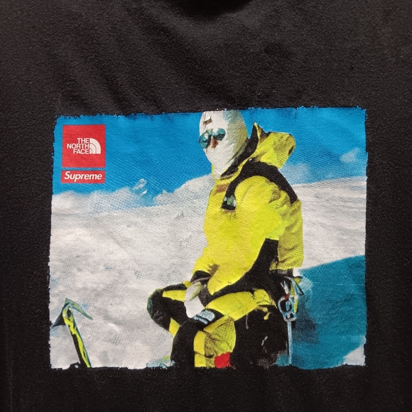 North Face x Supreme Tee Flawed Large Logo Graphic Short Sleeves - Picture 11 of 12